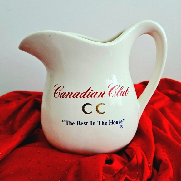 Vintage Barware Canadian Club Whiskey Pitcher - Picture 1 of 8
